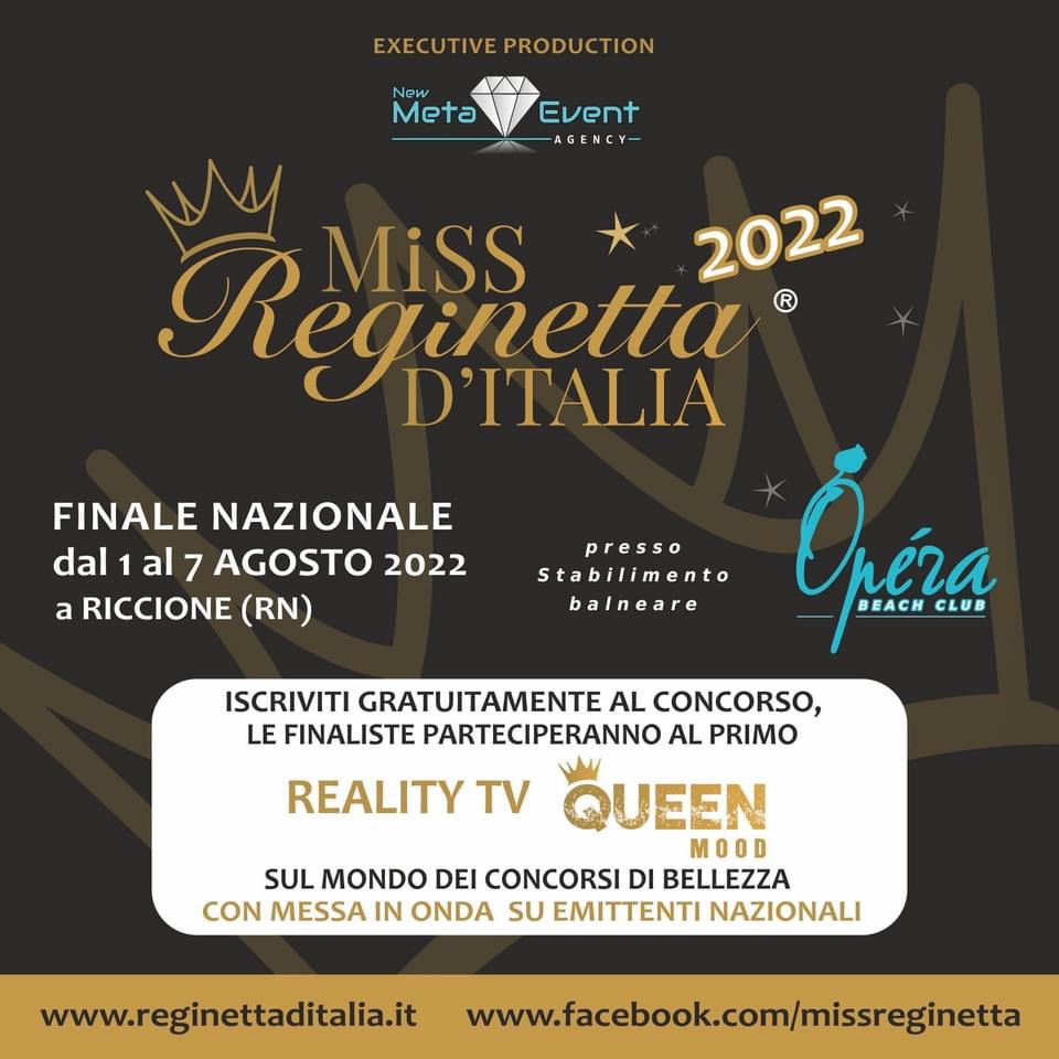 Miss Reginetta d'Italia 2022